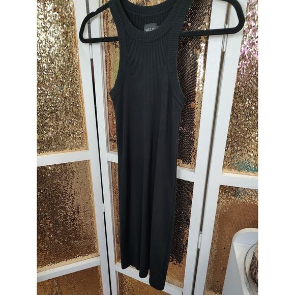 Rivington Ribbed WSLY Dress Bloomingdales Size Small Petite Ribbed Tank Dress - Picture 4 of 12